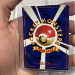 Misty's Horsea #116 Japanese Gym Heroes Pokemon Card - Vintage Pokemon NM Vtg - Image 3