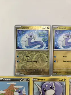 Pokemon Card Lot Of 11 Various Dratini Dragonair Dragonite Reverse Holo Rare - Image 4