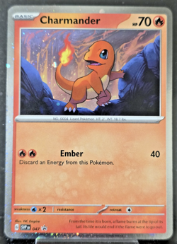 Charmander Cosmos Holo Promo SV: Scarlet & Violet Promo Cards 047 NM - Image 1
