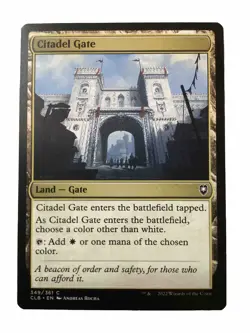 Citadel Gate MTG CLB 349 Land Gate Color Fixing - Image 1