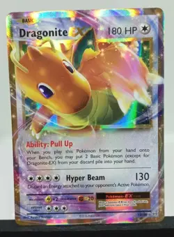 Dragonite EX 72/108 HOLO XY Evolutions Extended Art Holo Pokemon Card LP/NM - Image 1