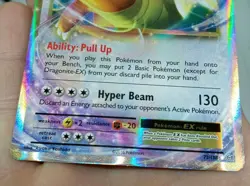 Dragonite EX 72/108 HOLO XY Evolutions Extended Art Holo Pokemon Card LP/NM - Image 3