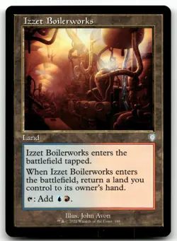 Izzet Boilerworks (Retro Frame) #188 (NM) Brothers' War BRC Magic MTG - Image 1