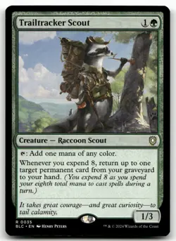 Trailtracker Scout #35 (NM) Bloomburrow BLC Magic MTG - Image 1