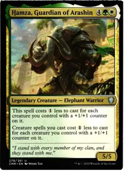 Hamza, Guardian of Arashin 278 Commander Legends Magic: The Gathering NM - Image 1