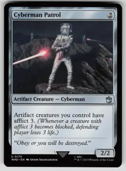Cyberman Patrol Normal U Universes Beyond: Doctor Who 174 NM - Image 1