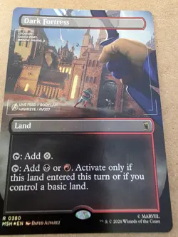 Dark Fortress - Foil (Borderless) Marvel Super Heroes - Mtg - Image 1
