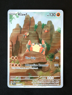 Pokemon Card - Klawf 217/198 - Scarlet & Violet Base - Illustration Rare - NM ⭐ - Image 1