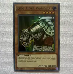 Konami Yu-Gi-Oh! King Tiger Wanghu OTS Pack 24 Super Rare Holo OP24-EN004 - Image 1
