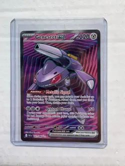 Pokemon TCG Genesect EX Black Bolt Holo Double Rare Card 067/086 NM Condition - Image 1