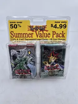Yu-Gi-Oh Summer Value Pack Enemy of Justice Soul Of Duelist Ancient Sanctuary - Image 1