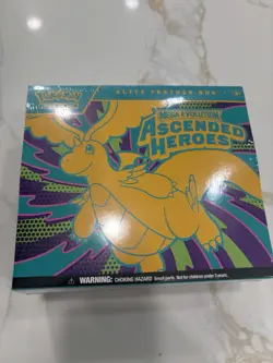 Pokemon TCG Mega Evolution: Ascended Heroes Elite Trainer Box English 65+ - Image 1