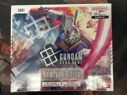 Gundam Card Game *Newtype Rising Booster Box Sealed (24 Packs)* GD01 English - Image 1