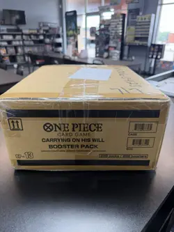 OP-13 One Piece Carrying On HIs Will English Booster 12-Box Case Sealed - Image 1