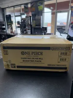 OP-13 One Piece Carrying On HIs Will English Booster 12-Box Case Sealed - Image 4