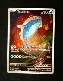 Pokemon Card - Dondozo 207/198 Scarlet & Violet Base - Illustration Rare - NM ⭐ - Image 1