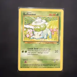 Vintage Pokemon Card - 2000 Pokemon TCG - Base Set 2 BULBASAUR 67/130 NM/LP - Image 1