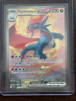 Salamance EX Special Illustration Rare Journey Together Pokemon Card - Image 1