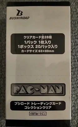 Bushiroad Trading Card Collection Clear Pac-Man Pack Box F/S w/Tracking# Japan - Image 1