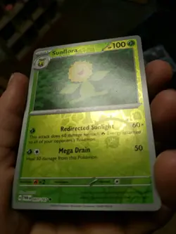 Pokemon TCG Sunflora SWSH Silver Tempest Reverse Holo Uncommon Card 006/195 - Image 2