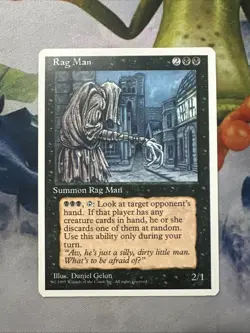 1x Rag Man- Fourth 4th Edition- NM- Mtg Magic The Gathering Card - Image 1