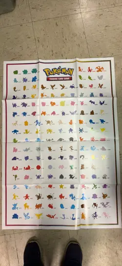 2023 Pokemon Trading Card Game Poster. POSTER ONLY - Image 1