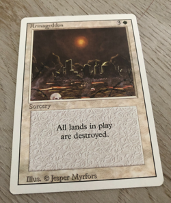Armageddon MTG Revised NM - Image 1