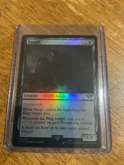 Nazgul (0100) -Foil Light Play MTG Lord Of The Rings Ring Wraith MTG - Image 1