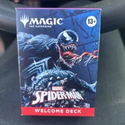 Magic The Gathering MTG Marvel Spider-Man Venom Black Welcome Deck - Image 1