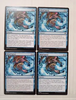 X4 Mind Spiral 59 C BLB Bloomburrow MTG Magic The Gathering Sorcery Cards - Image 1