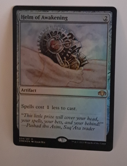 Helm of Awakening FOIL Magic the Gathering Dominaria Remastered MTG - Image 1