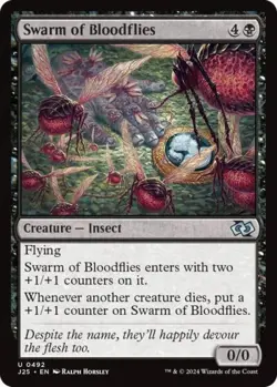 Swarm of Bloodflies - Near Mint MTG Foundations Jumpstart - Image 1