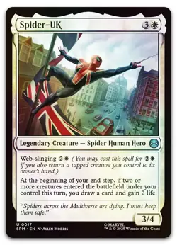 Spider-UK #17 (Foil) (NM) Spider-Man SPM Magic MTG - Image 1