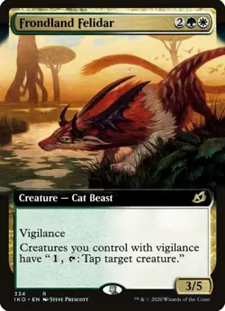 X 1 Frondland Felidar NM Extended Art Ikoria 234 MTG Magic The Gathering - Image 1