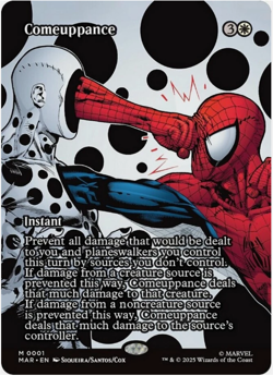Comeuppance - Foil - Borderless M MTG Marvel Universe M/NM, English - Image 1