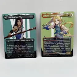 MTG - Fang, Fearless I'Cie & Zidane, Tantalus Thief (Borderless) Final Fantasy - Image 1