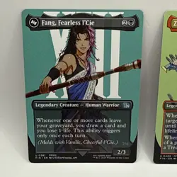 MTG - Fang, Fearless I'Cie & Zidane, Tantalus Thief (Borderless) Final Fantasy - Image 2