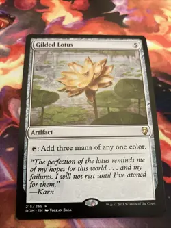 Gilded Lotus Dominaria Magic the Gathering MTG - Image 1