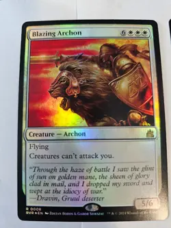 MTG - Blazing Archon FOIL - Ravnica Remastered - Image 1