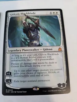 MTG - Gideon Blackblade - Ravnica Remastered - Image 1