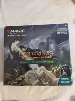 MTG LOTR Tales of the Middle-Earth Holiday Scene- Gandalf In The Pelennor Fields 195166207438 - Image 1