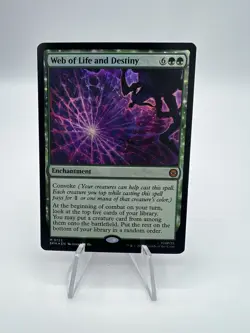 MTG Marvel Spiderman Web Of Life And Destiny Foil 0122 - Image 1
