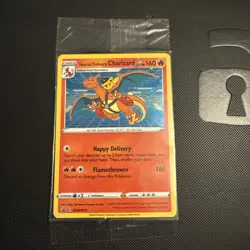 Pokemon TCG Sealed Special Delivery Charizard SWSH075 Holo Promo - Sealed - Image 1