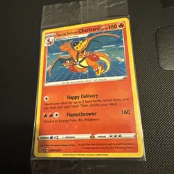 Pokemon TCG Sealed Special Delivery Charizard SWSH075 Holo Promo - Sealed - Image 3