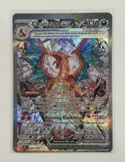 ERROR MISCUT MC | Charizard ex 223/197 Obsidian Flames Special Illustration Rare - Image 1