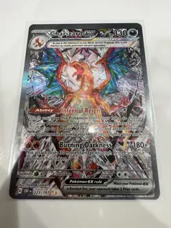 ERROR MISCUT MC | Charizard ex 223/197 Obsidian Flames Special Illustration Rare - Image 3