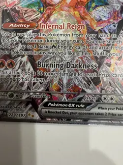 ERROR MISCUT MC | Charizard ex 223/197 Obsidian Flames Special Illustration Rare - Image 4