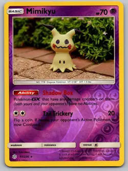 Mimikyu Cosmic Eclipse 97/236 Reverse Holo NM - Image 1