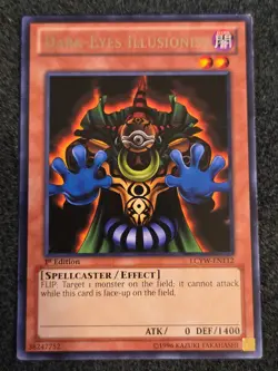 Dark-Eyes Illusionist - LCYW-EN112 - Rare - 1st Edition LP Yugioh Legendary Coll - Image 1
