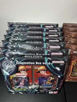One Piece Illustration Boxes Vol 5-6 (Lot of 12) Sealed - Image 3